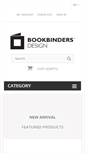 Mobile Screenshot of bookbindersdesign.fr