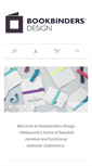 Mobile Screenshot of bookbindersdesign.com.au