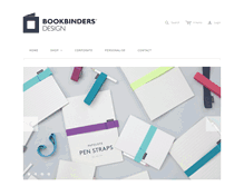 Tablet Screenshot of bookbindersdesign.com.au